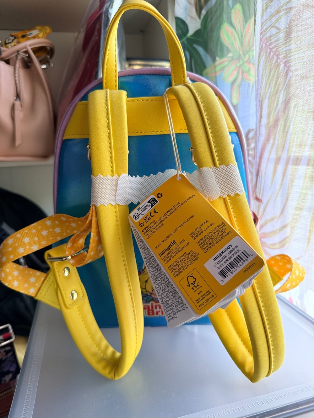 Loungefly Rainbow Brite Mini Backpack NWT - Picture 3 of 5